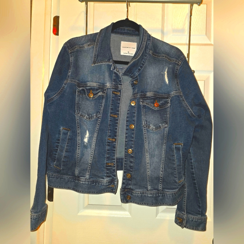 Celebrity Pink Classic Blue Jacket